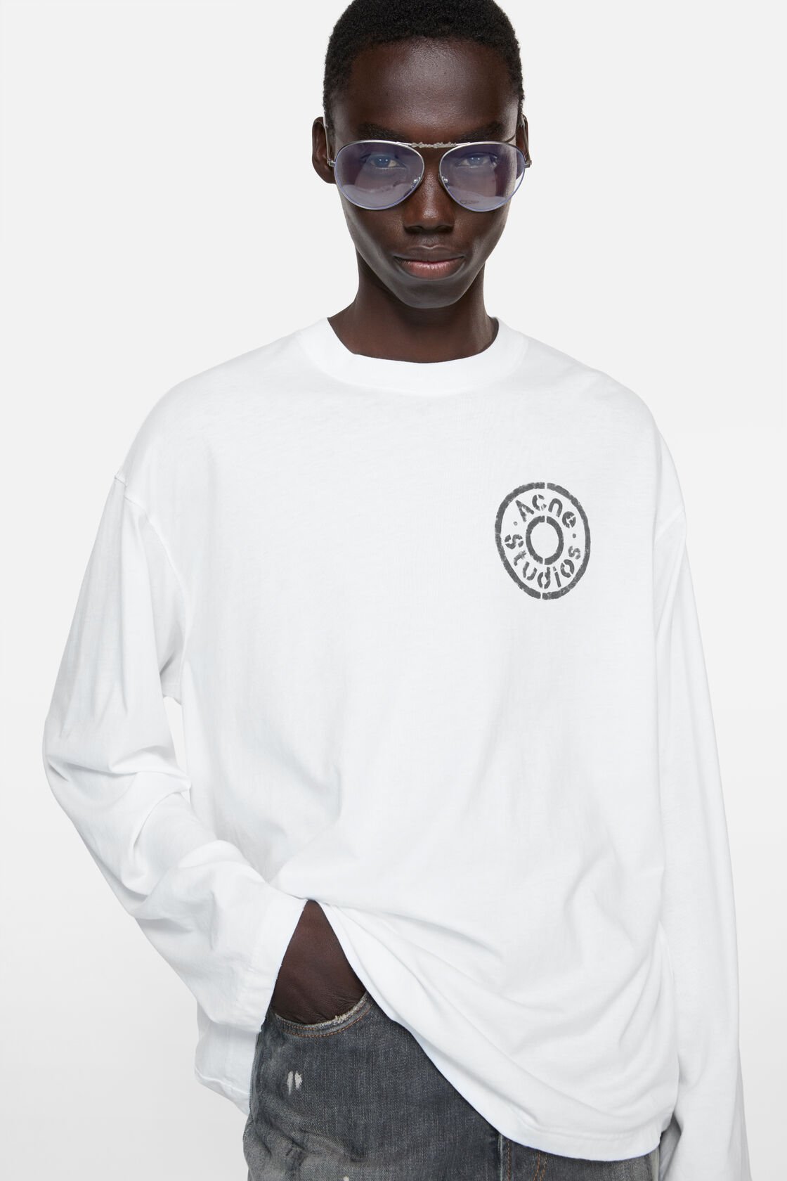 Logo t-shirt, Optic White, 2000x