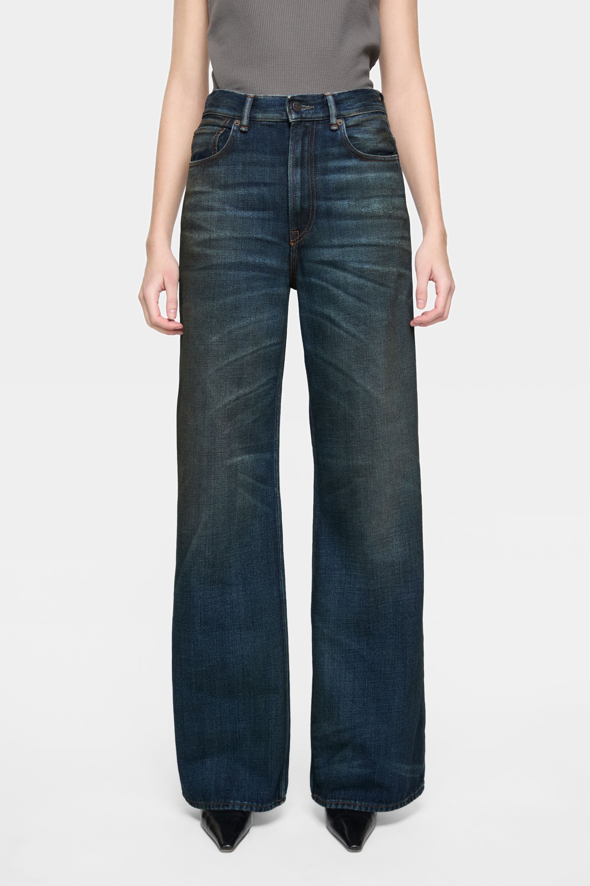 Acne Studios - Regular fit jeans - 2022F - Dark Blue