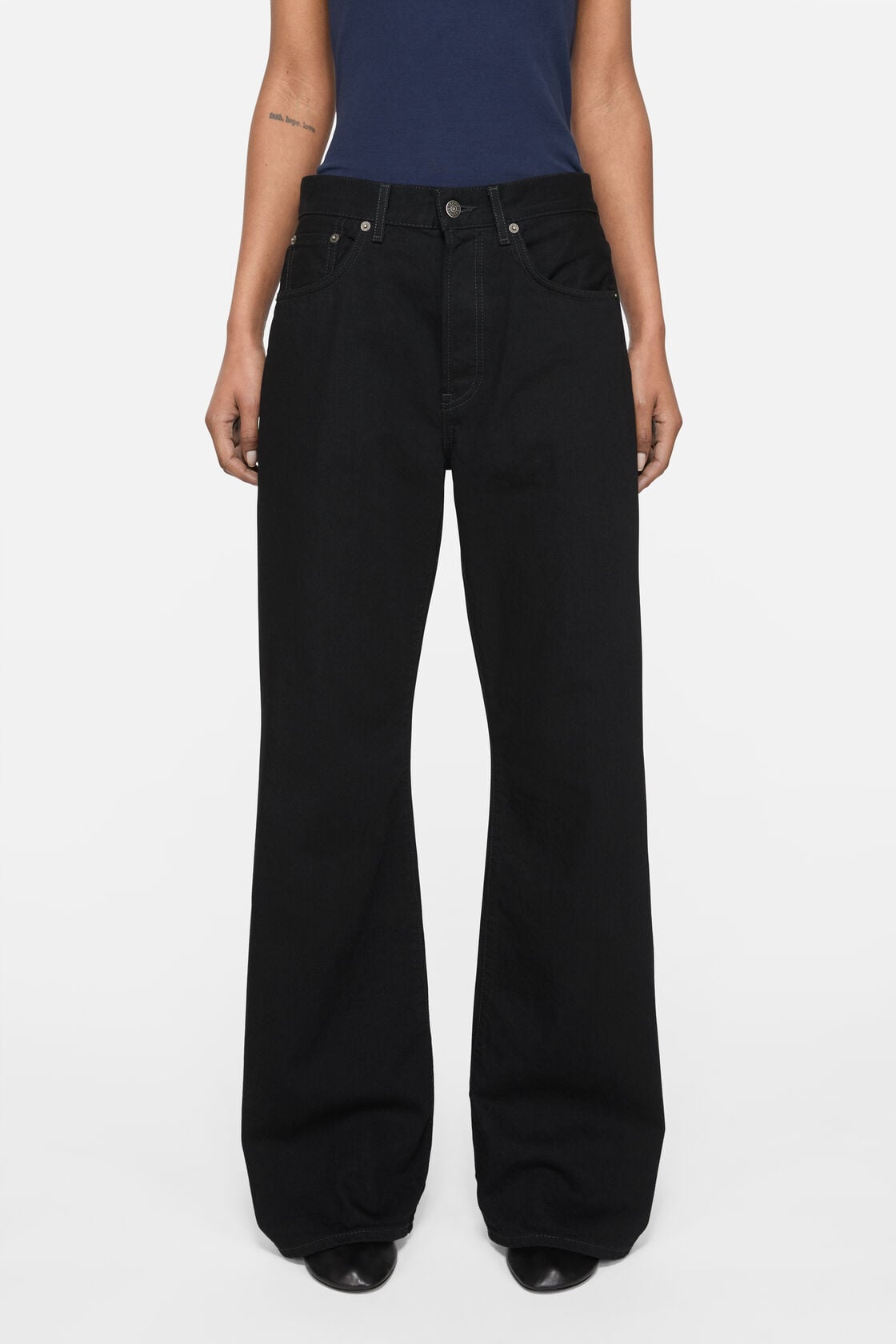 Regular fit jeans - 2021F, Black, 2000x