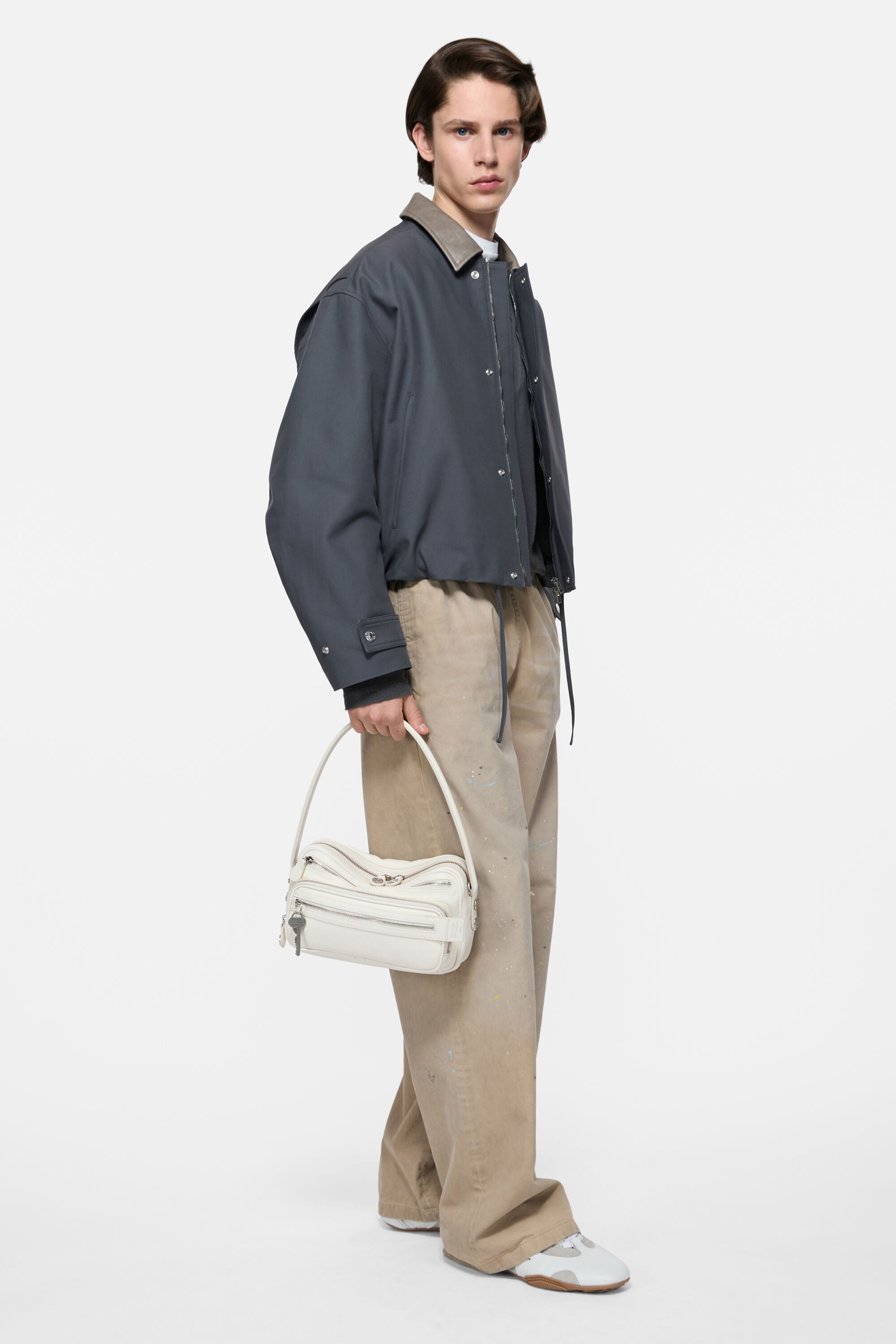 Acne Studios - Camero Party Shoulder Bag - Cream white