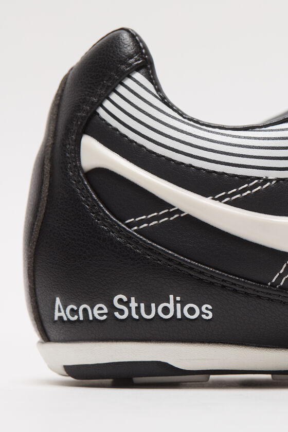 Acne Studios - Lace-up sneakers - Acne Studios x Kappa - Black/white