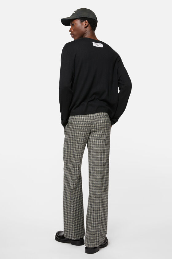 Acne Studios - クルーネックカシミヤセーター - ブラック