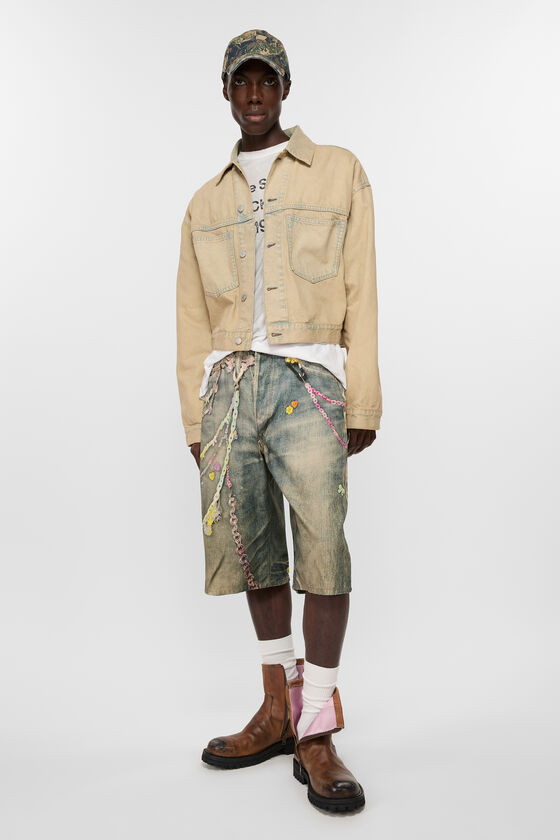 Acne Studios - デニムジャケット - オーバーサイズクロップドフィット 