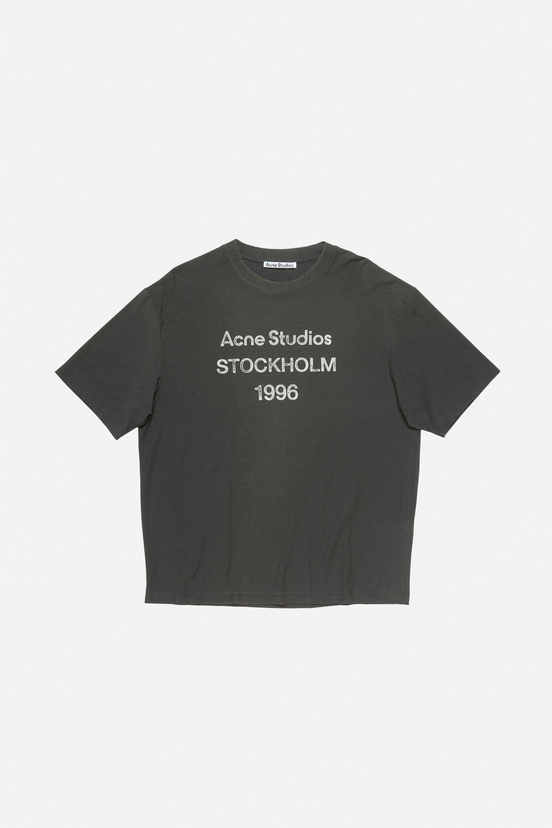 Logo t-shirt - Relaxed fit, Faded black, 2000x