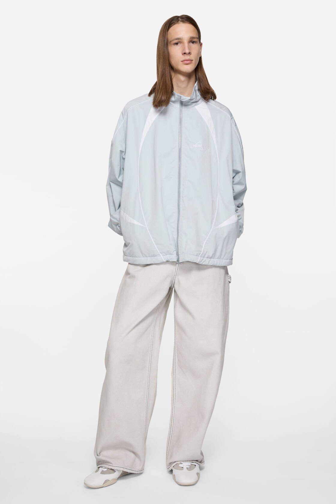 Technical logo jacket, Cold grey, 2000x