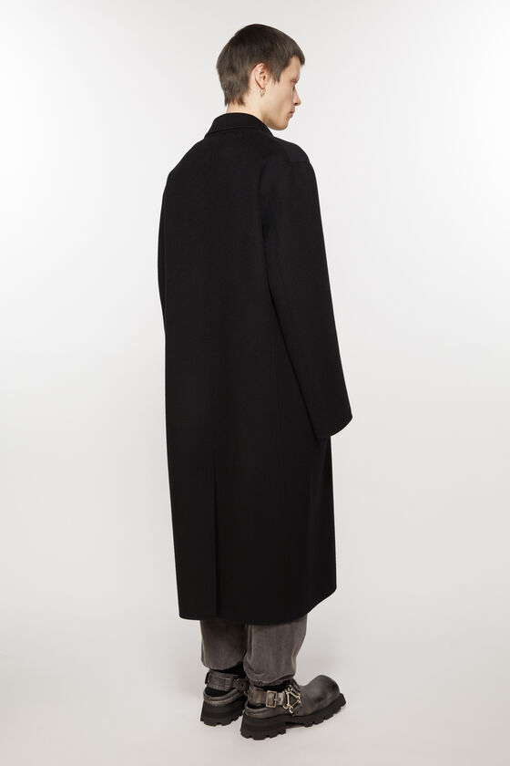 acne 間にあっ studios アクネ バージンウール メルトン コート