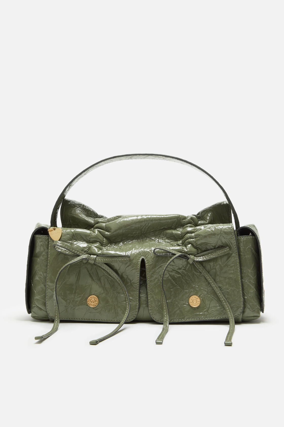 Multipocket shoulder bag, Wheat green, 2000x