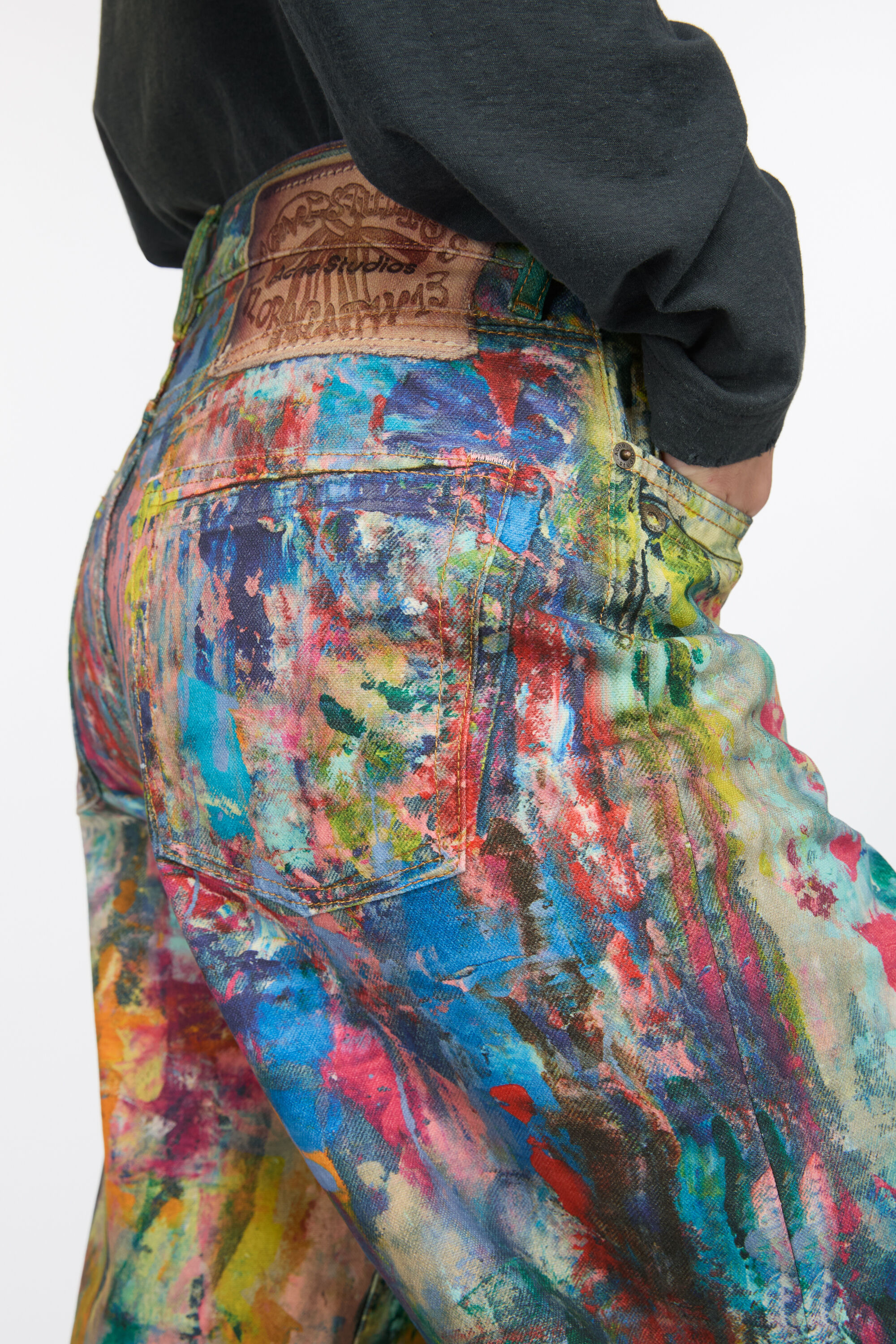 Acne Studios - バギーフィットジーンズ - 1981F - ブルー/マルチ