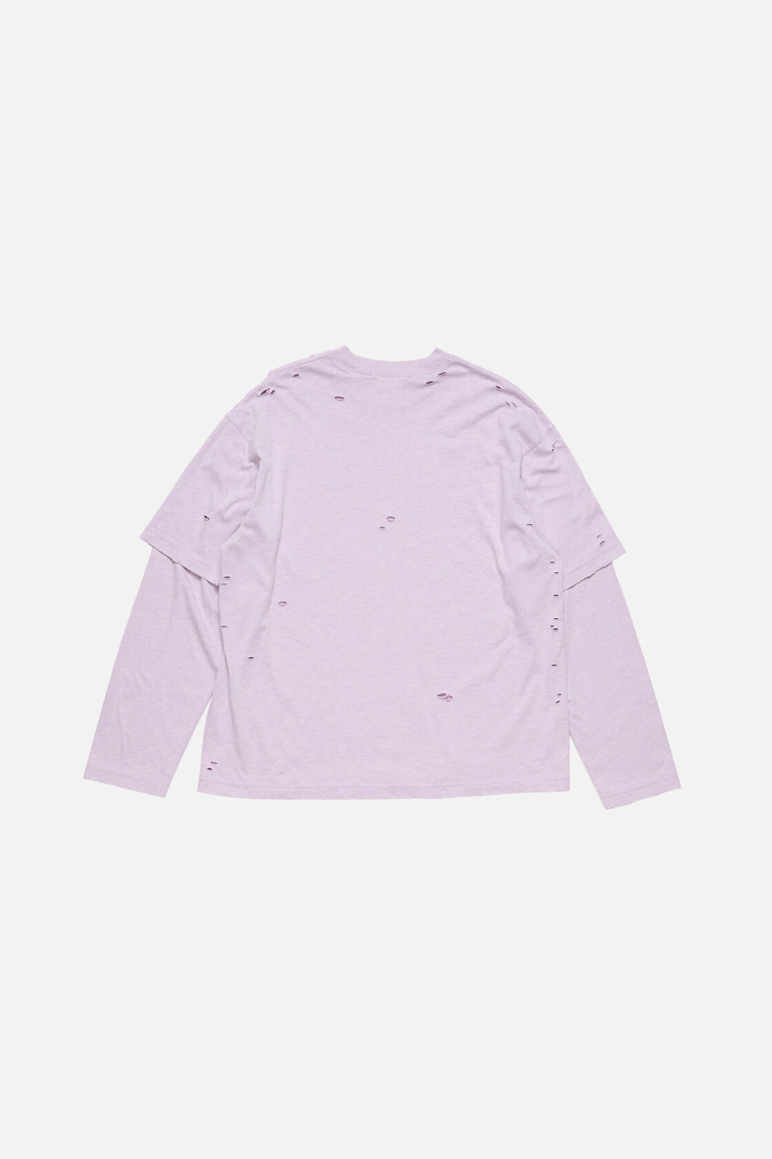 Layered logo t-shirt, Faded purple, 2000x