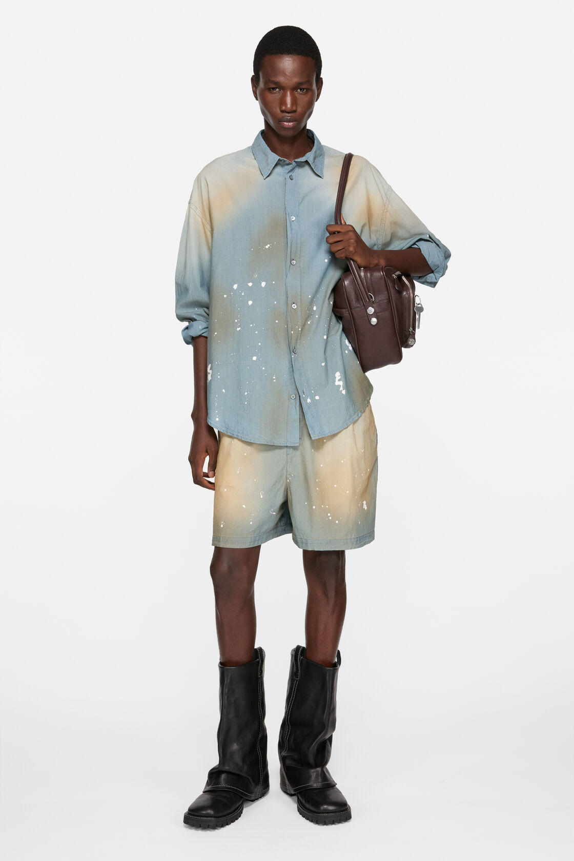 Button-up shirt, Light blue, 2000x