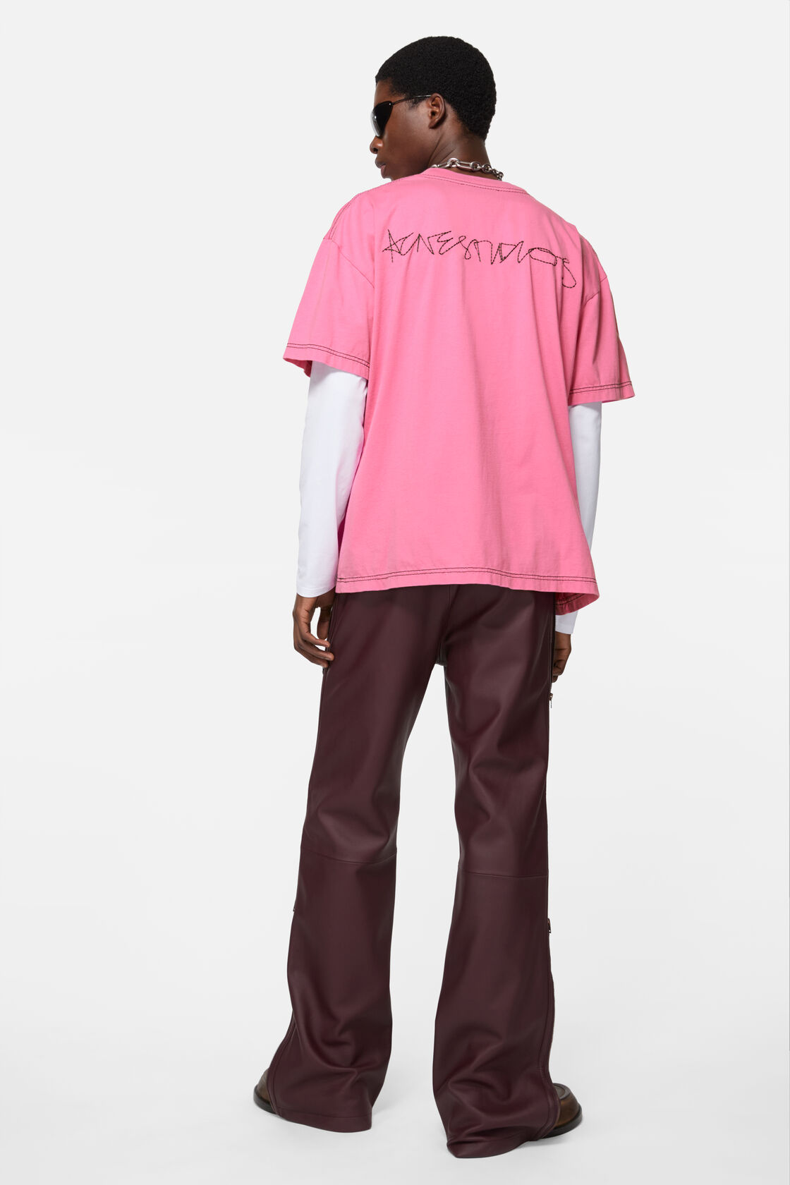 ロゴTシャツ, ピンク, 2000x