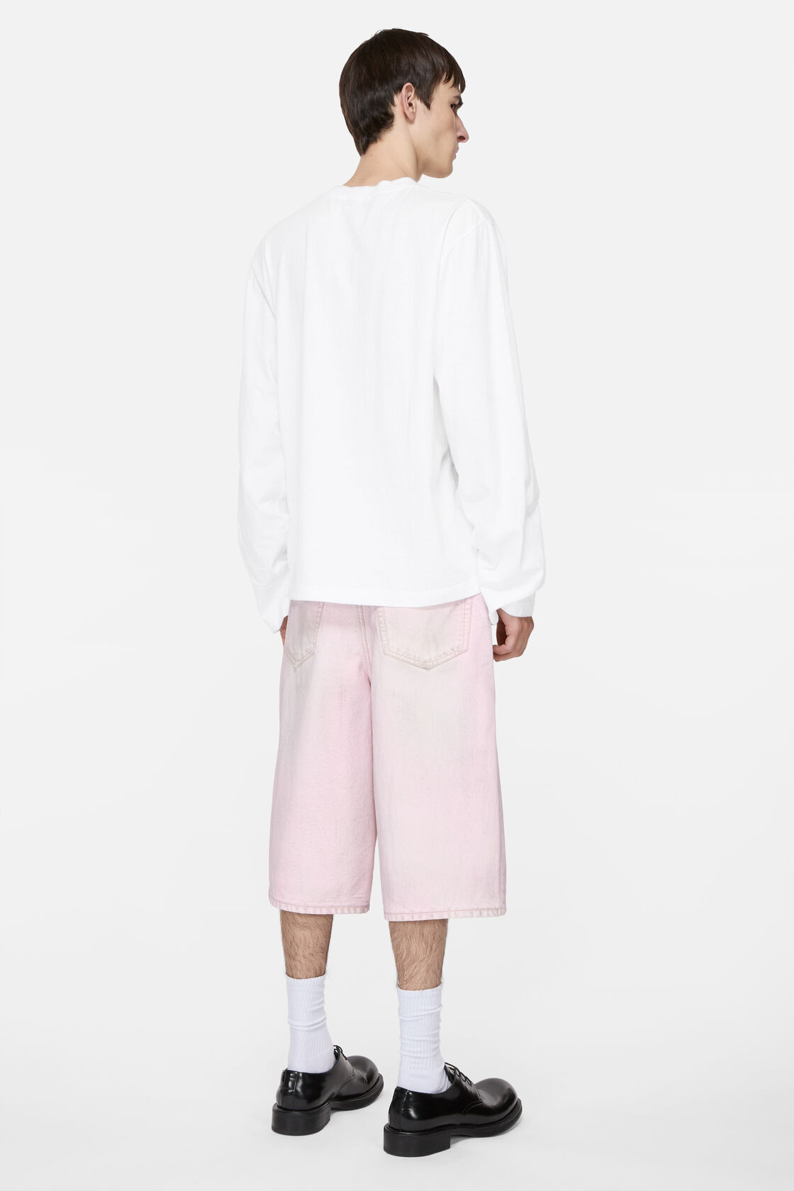 Print long-sleeve t-shirt, White, 2000x