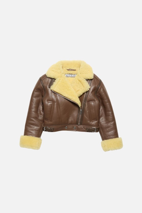RW-WN-LEAT000060, Mid brown/pale yellow