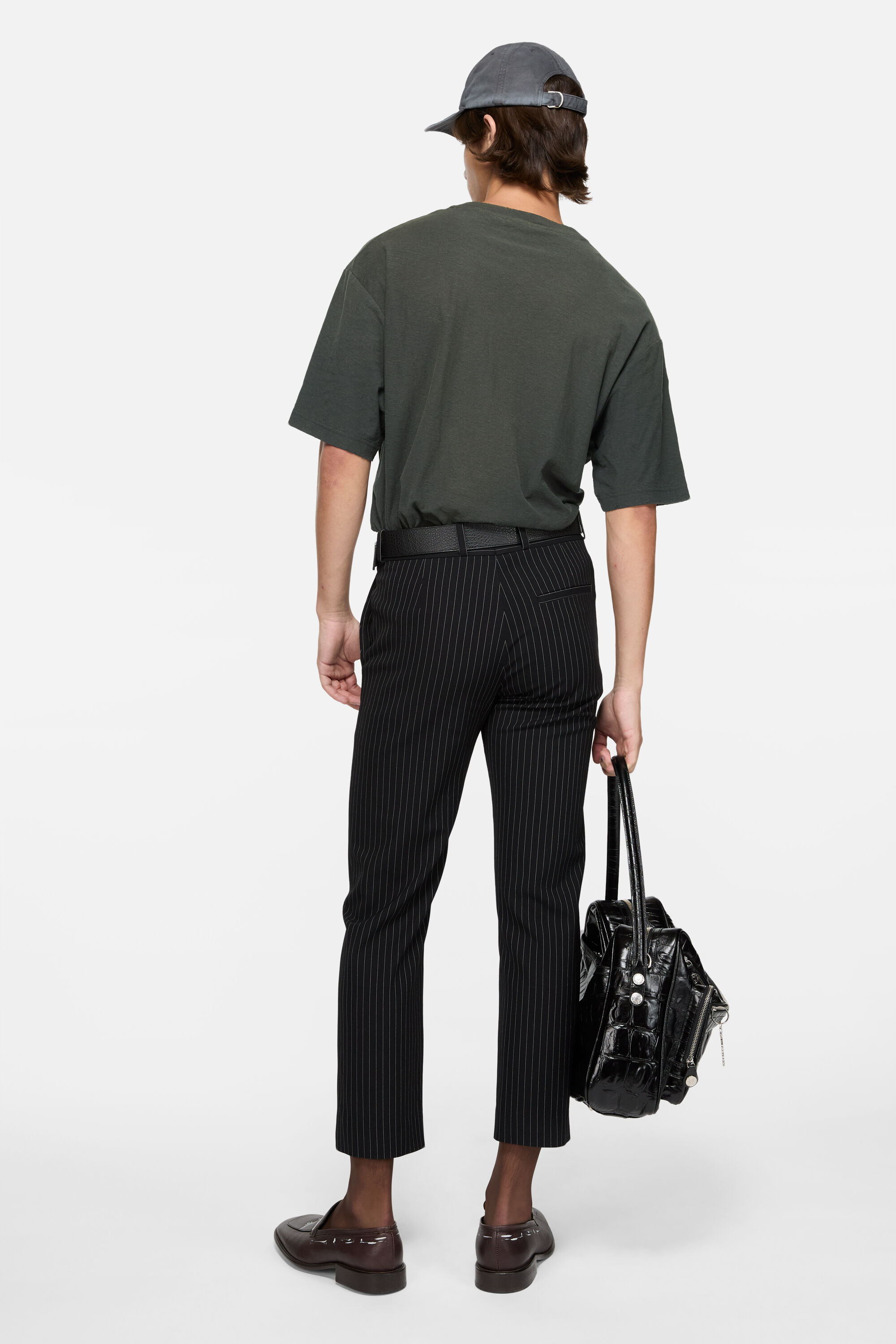 Acne Studios - ロゴTシャツ - リラックスフィット - フェイデッドブラック