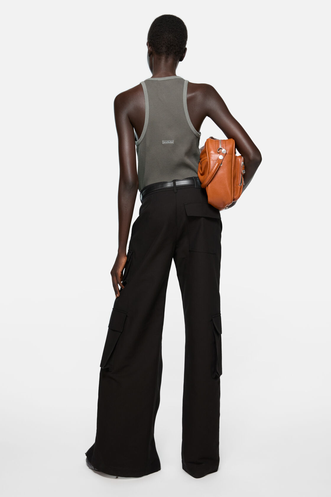 Tank top - Fitted unisex fit, Faded Grey, 2000x