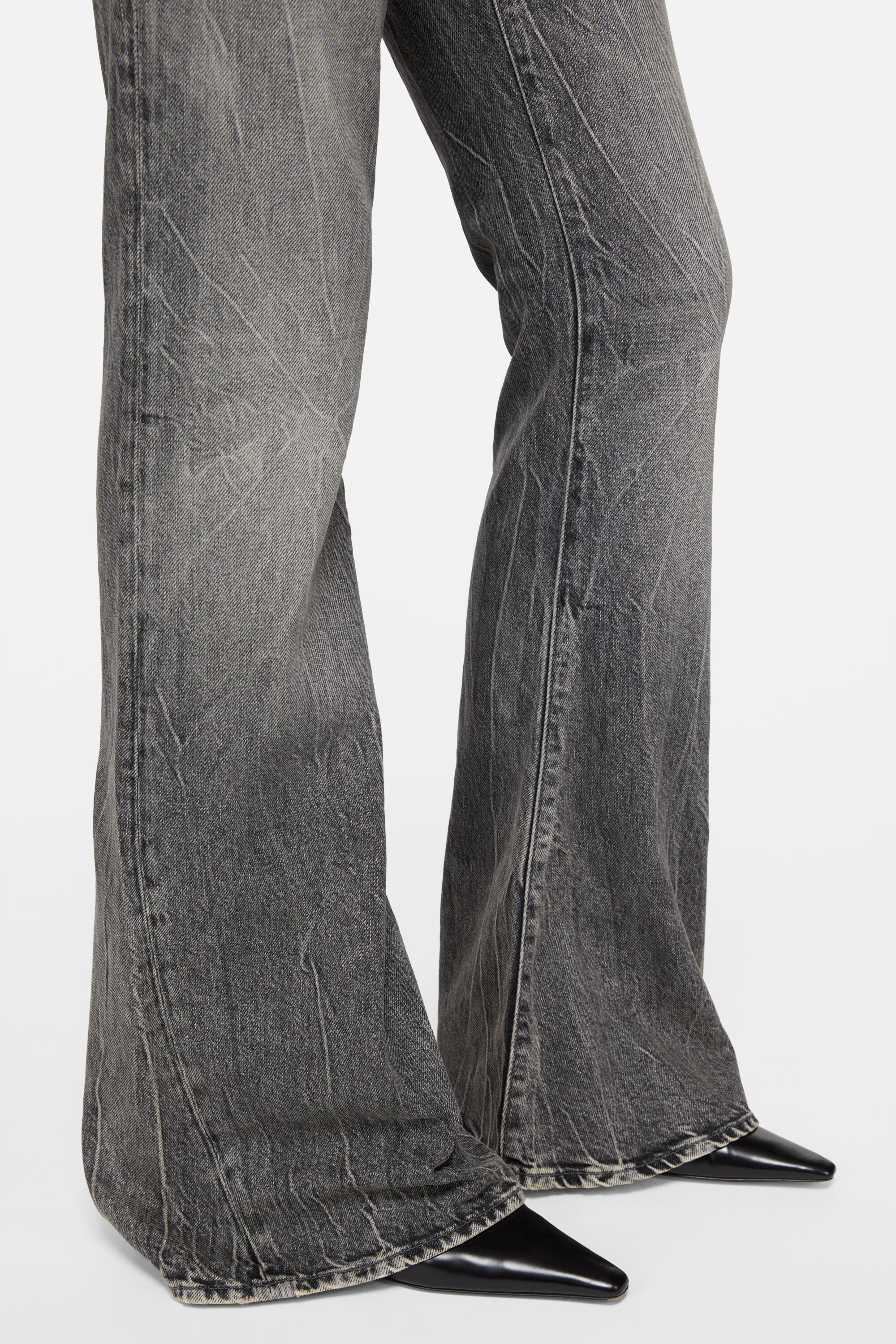 パンツ Acne Studios Archive Gray Straight Jeans Acne Studios Max Melrose 30 / 32 Gray Light Wash Denim Jeans | eBay