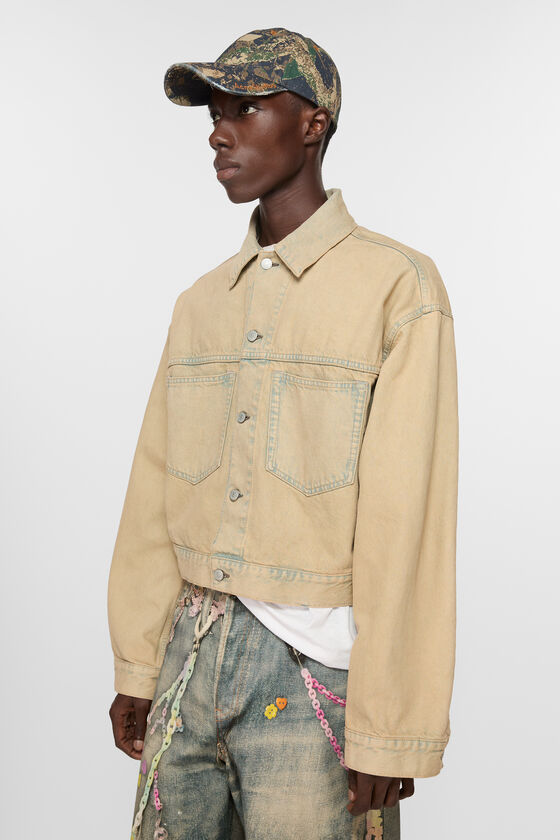 Acne Studios - デニムジャケット - オーバーサイズクロップドフィット 
