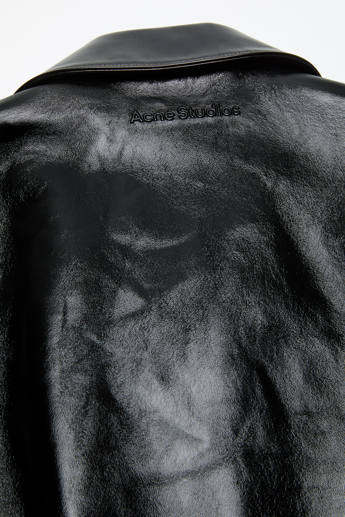 Leather biker jacket, Black, 2000x