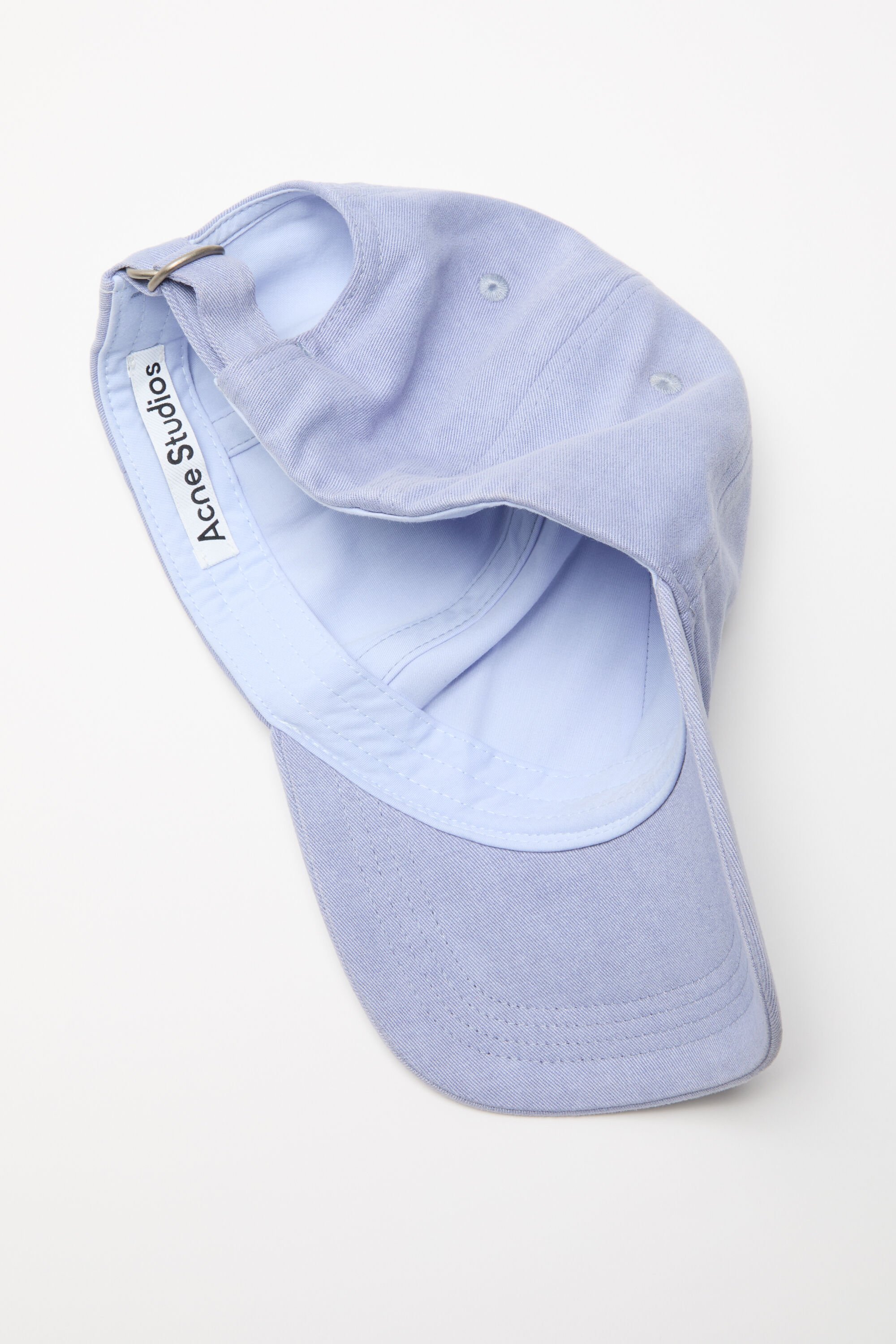 Acne Studios - Logo cap - Dusty blue