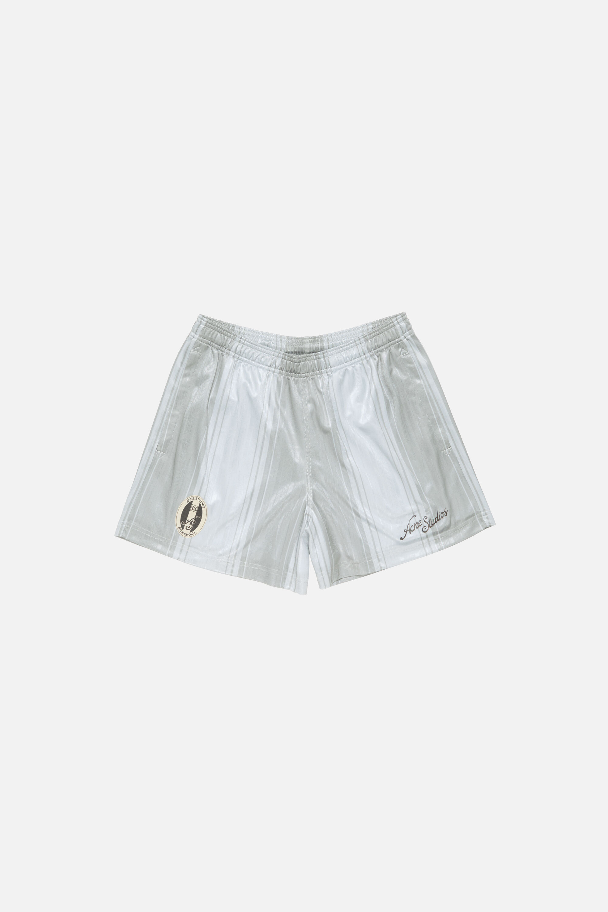 Acne Studios ナイロンショートパンツ Acne Studios - カジュアルショートパンツ - グレー