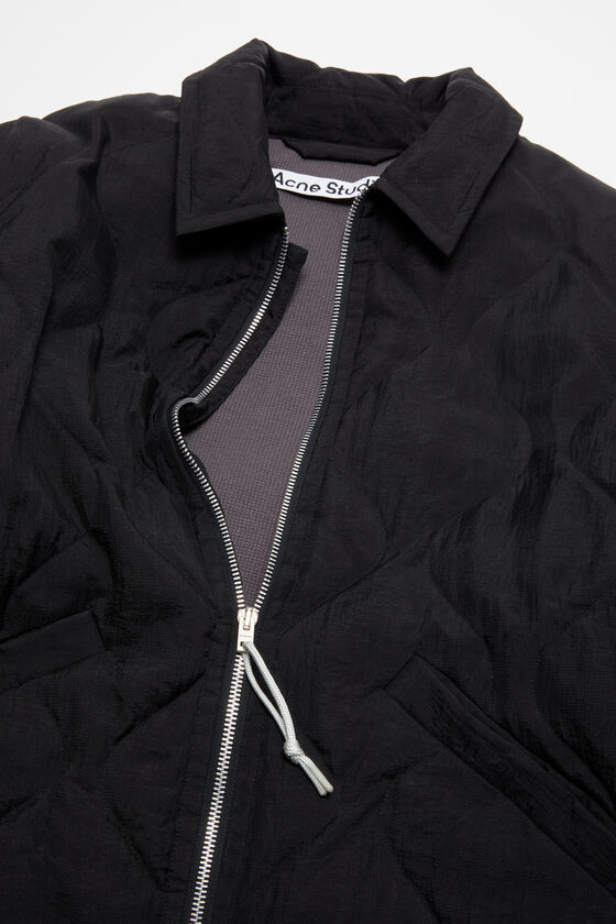 Acne Studios - キルティングを施したパッド入りジャケット - ブラック 