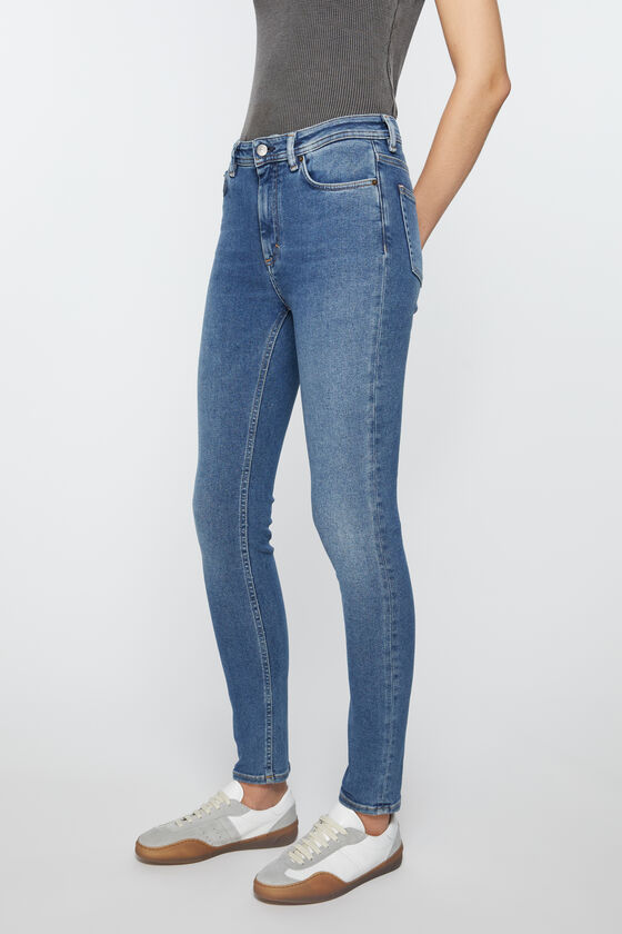 Acne Studios - Skinny fit jeans - Peg - Mid Blue 