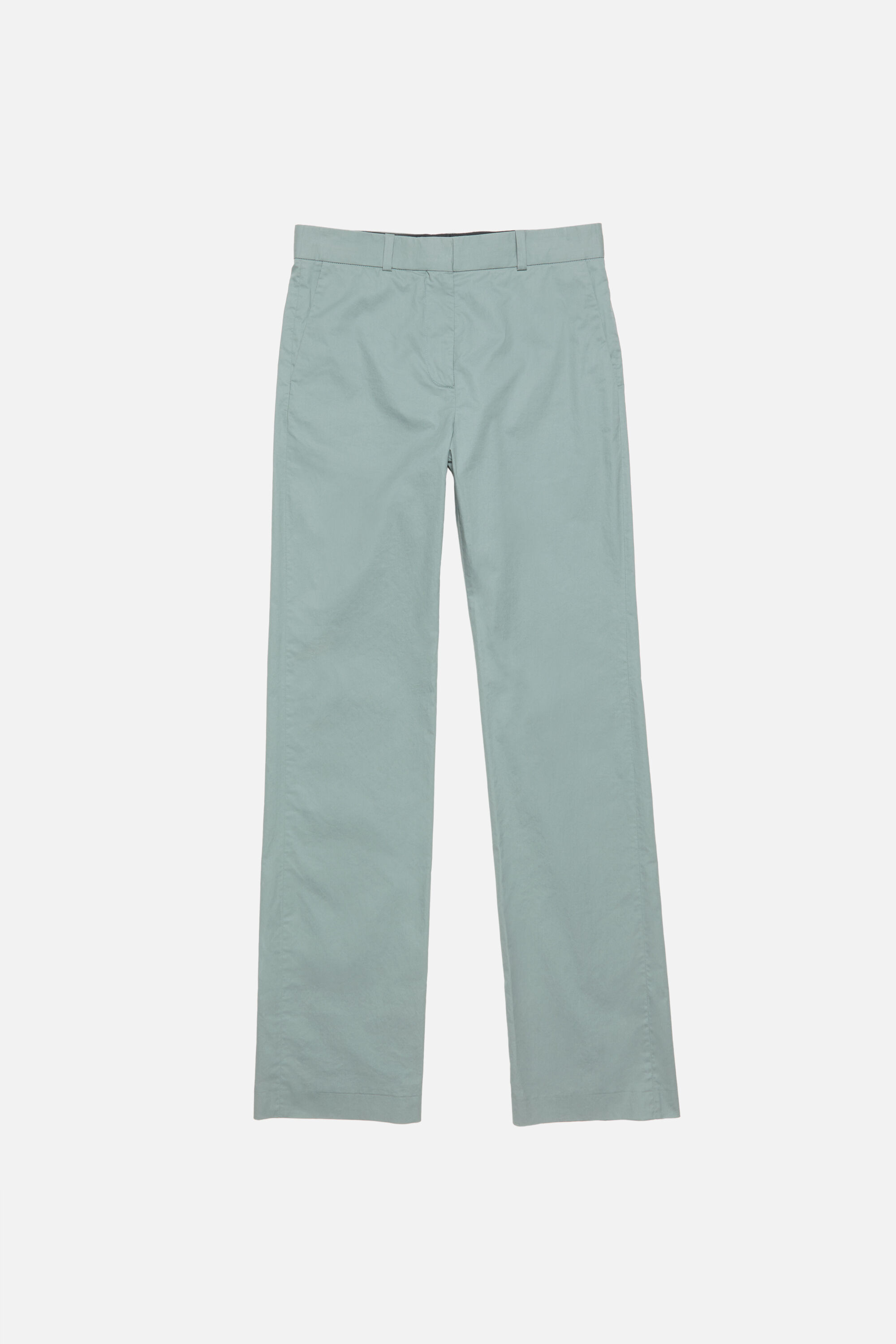 Acne Studios - Coated twill suit trousers - Eucalyptus green
