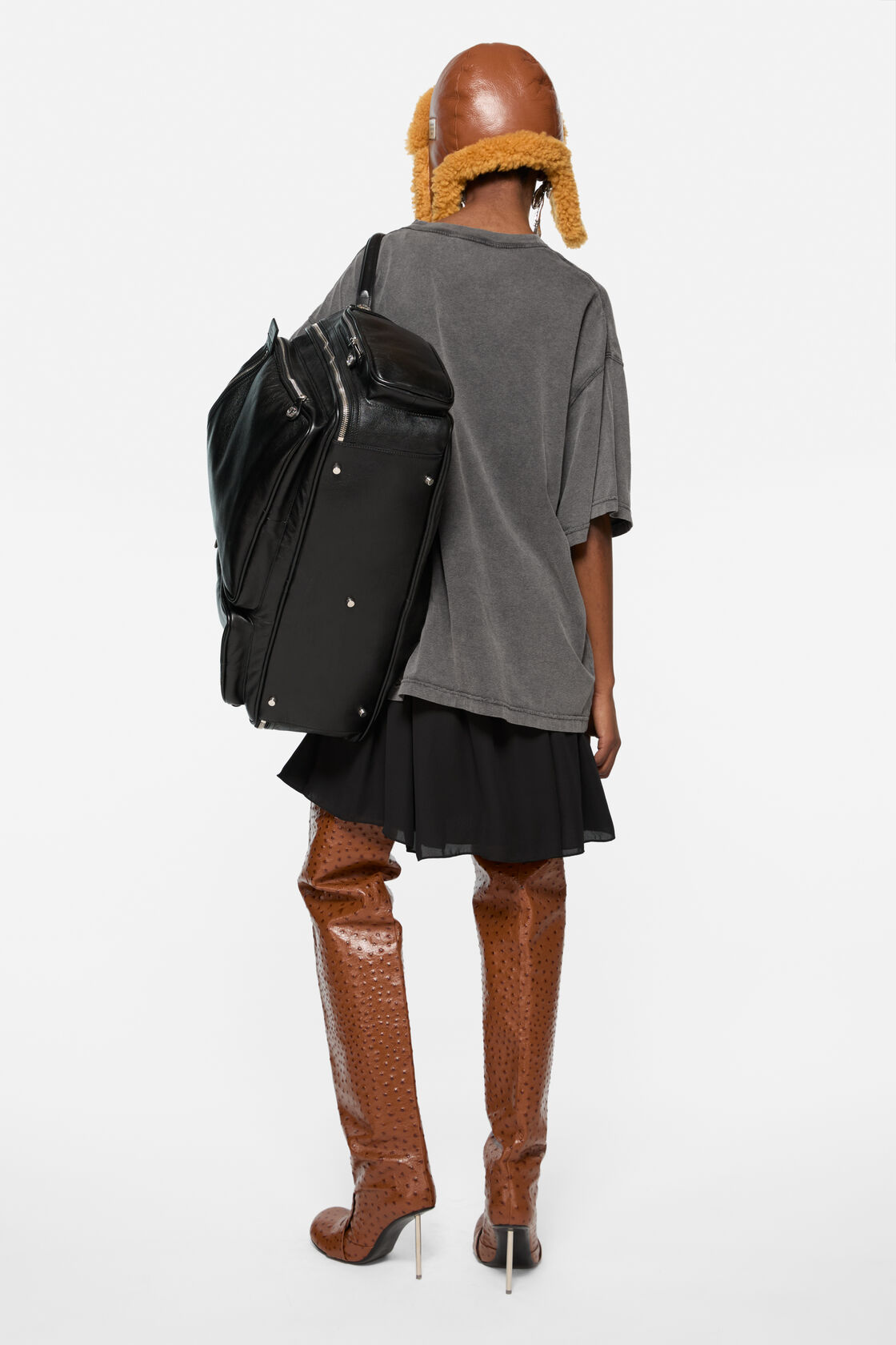 티셔츠 드레스, 앤트러사이트/블랙, 2000x