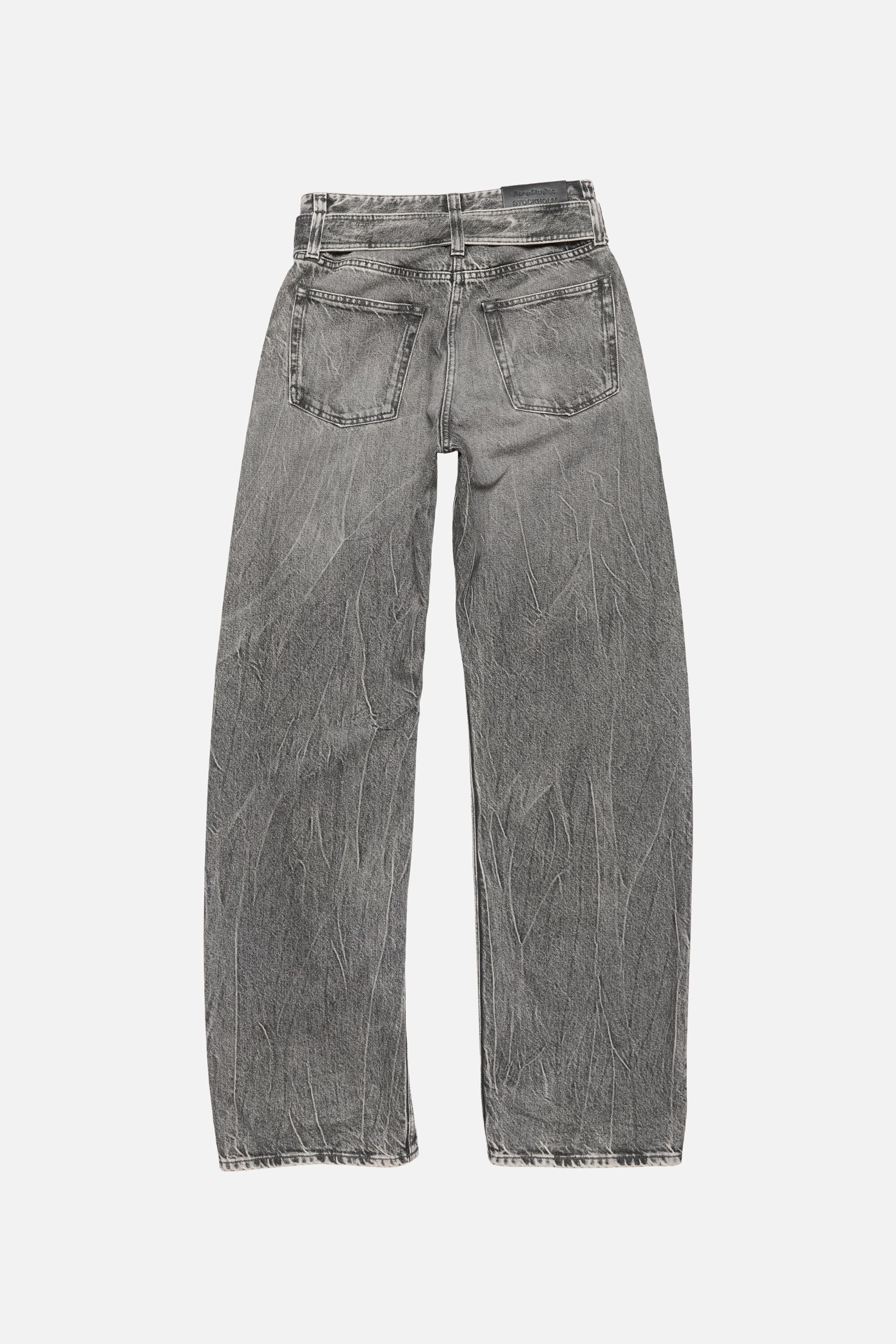 パンツ Acne Studios Archive Gray Straight Jeans Acne Studios Straight jeans in gray / dark gray