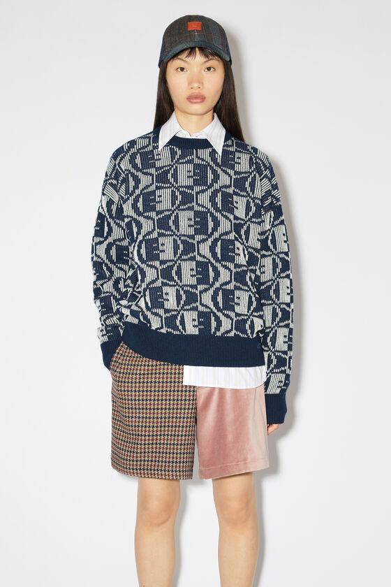 Louis Vuitton LV x YK Monogram Faces Knitted Cardigan