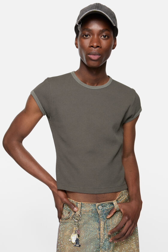 Acne Studios - Tシャツ - フィットデザインユニセックスフィット 