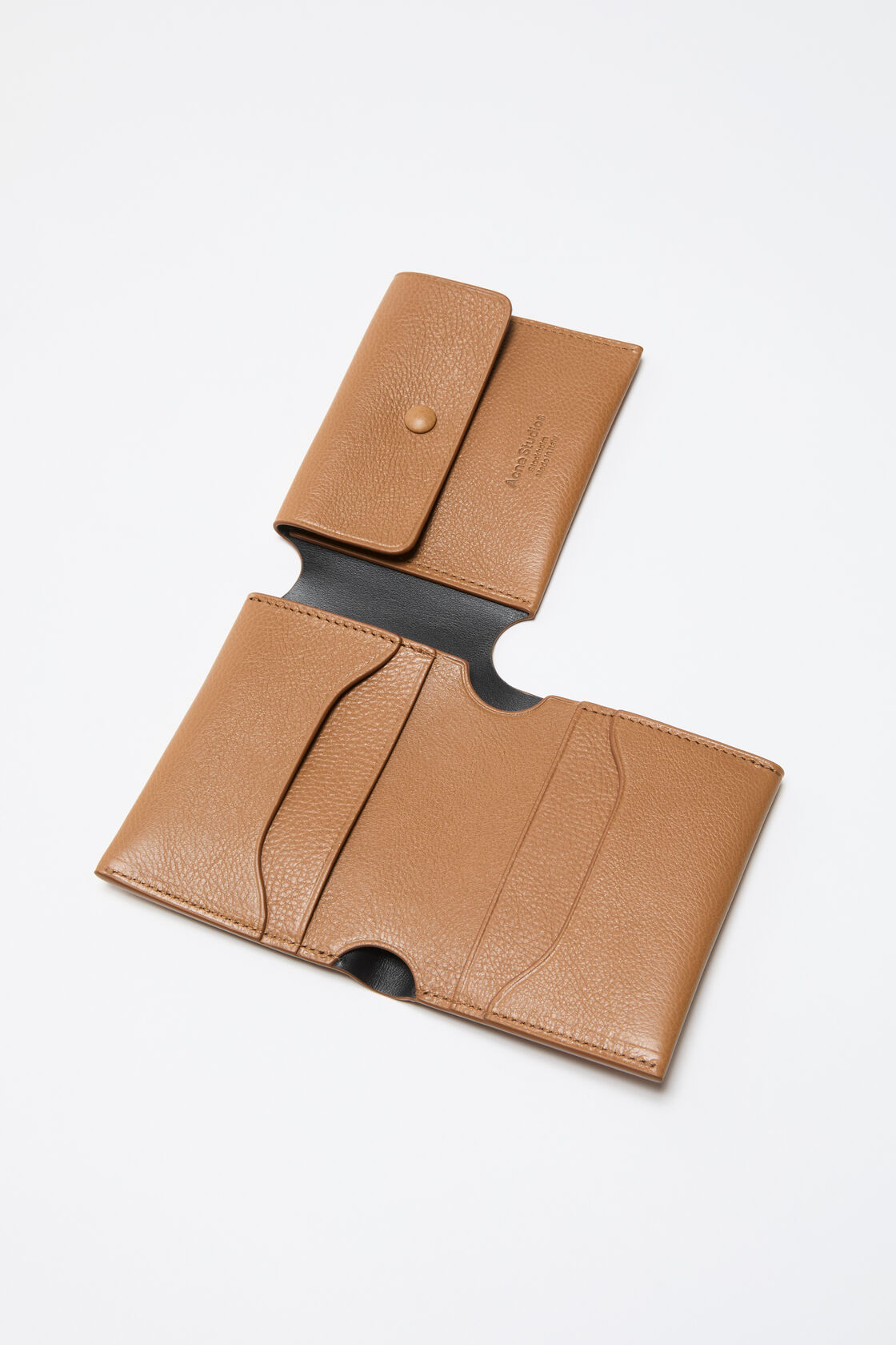 Fold wallet, Caramel brown, 2000x