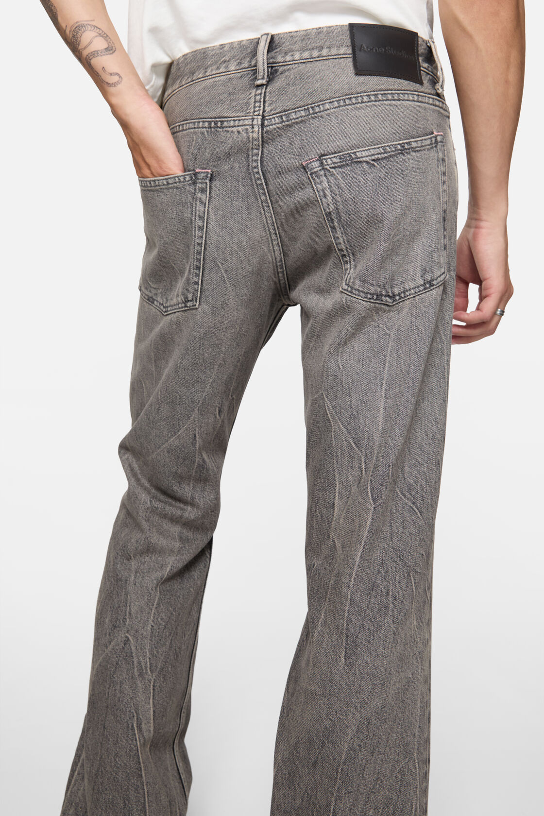 Regular fit jeans - 2010M, Washed Black, 2000x