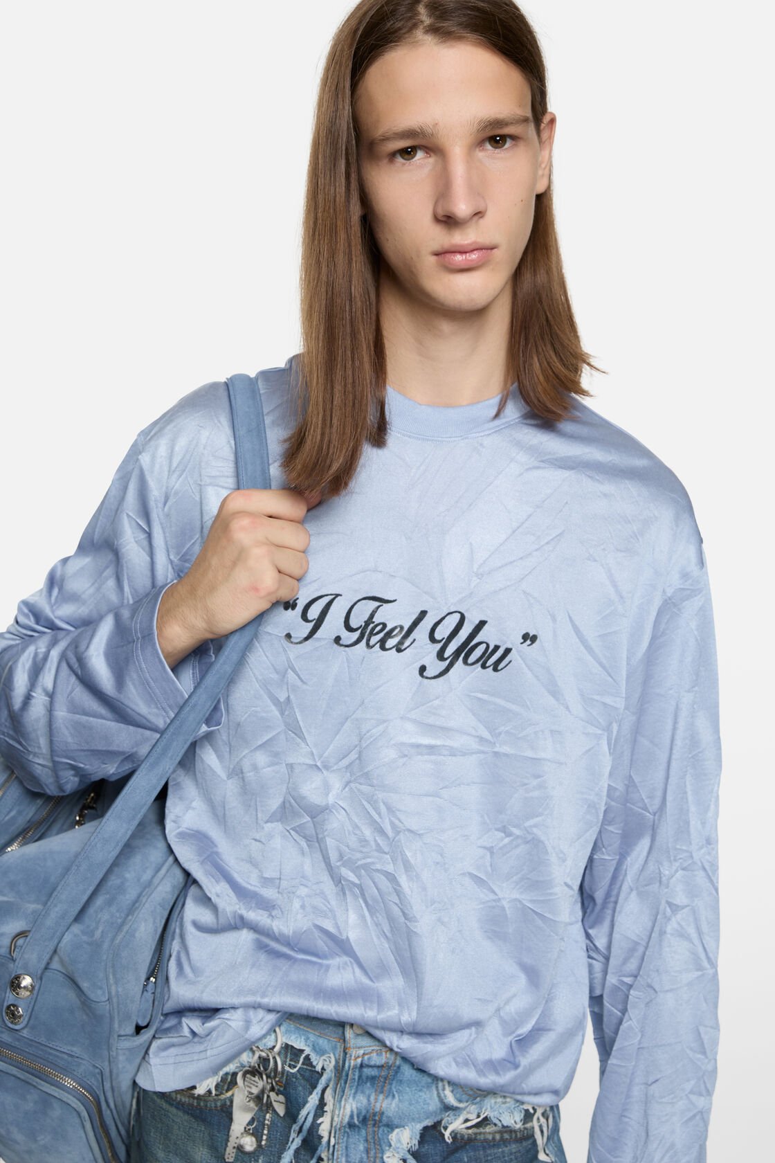 Graphic t-shirt - relaxed, Powder blue, 2000x