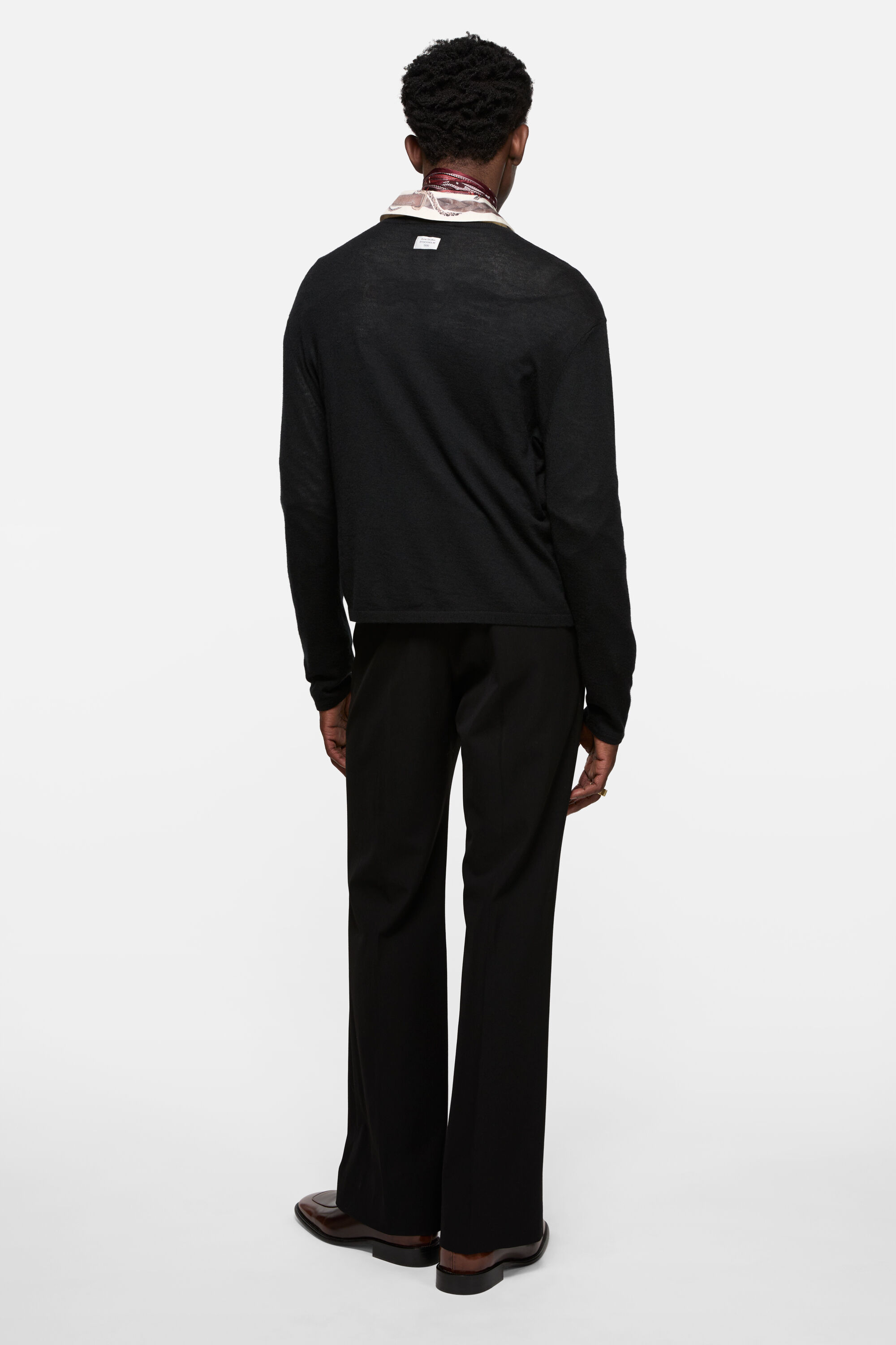 Acne Studios - カシミヤニットセーター - ブラック