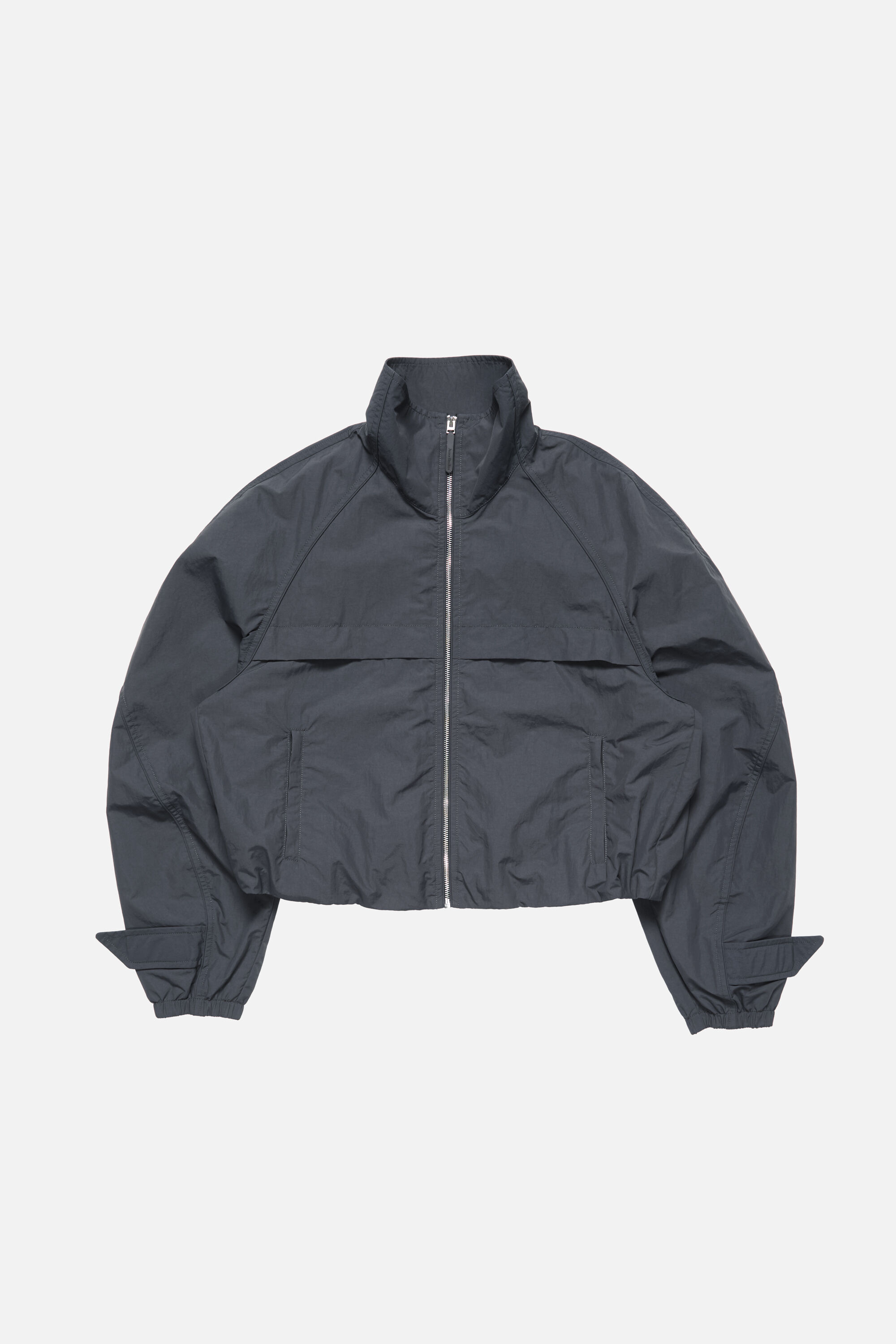 Acne Studios ナイロンジャケット Acne Studios - Nylon logo jacket - Steel grey