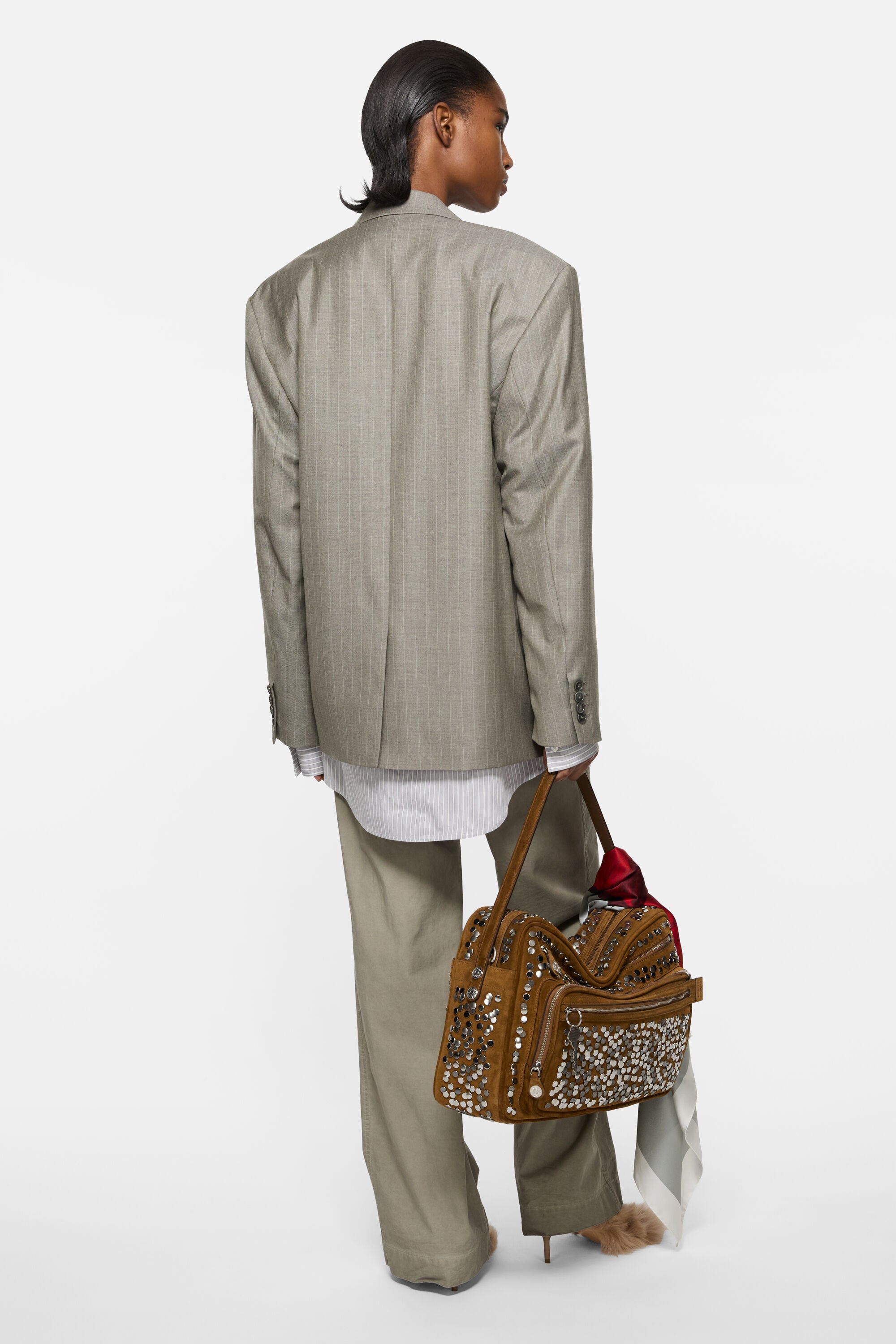 Acne Studios グレー ジャケット Acne Studios Relaxed Fit Suit Jacket Anthracite Grey – Très Bien