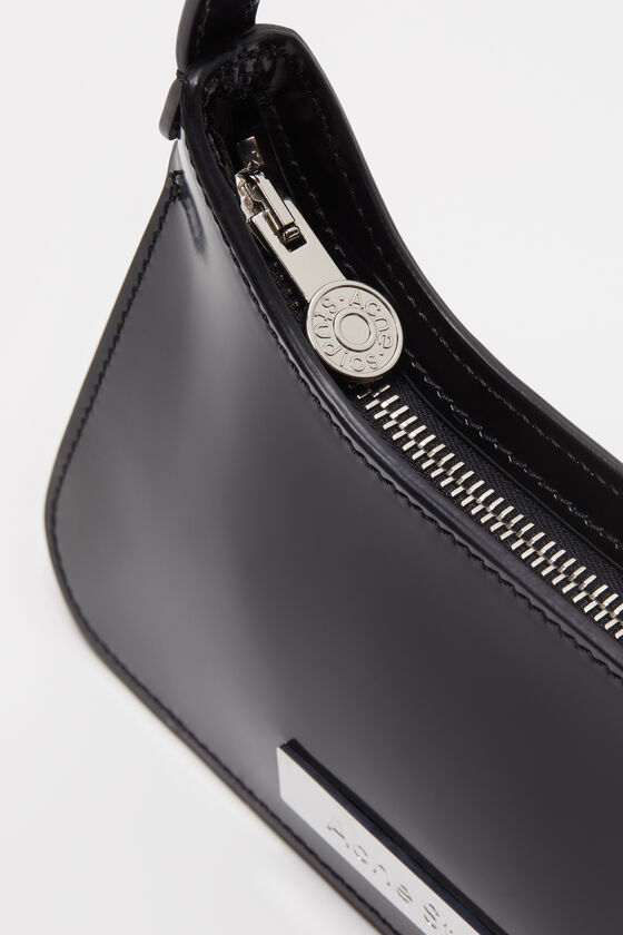 Acne Studios - プラットマイクロショルダーバッグ - ブラック 