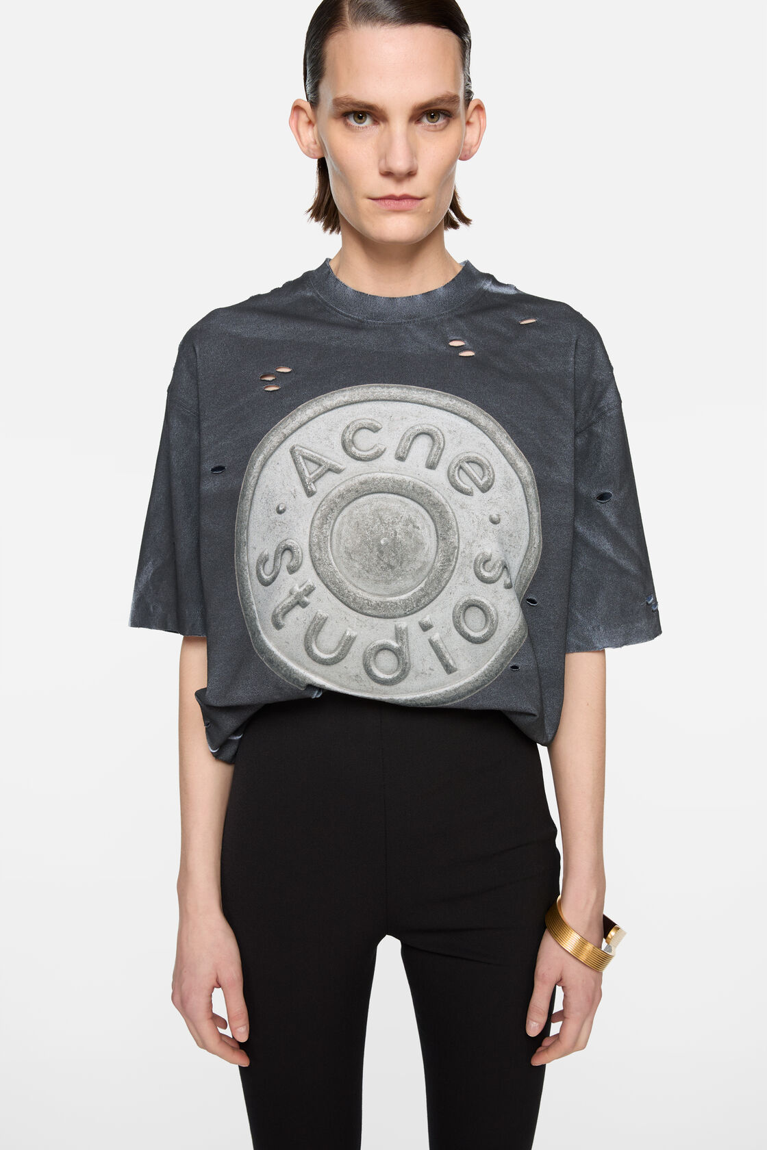 Logo t-shirt - Relaxed fit, Black, 2000x