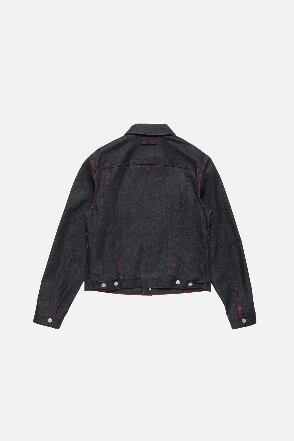 Re-edition raw denim jacket, Mid Blue, 2000x