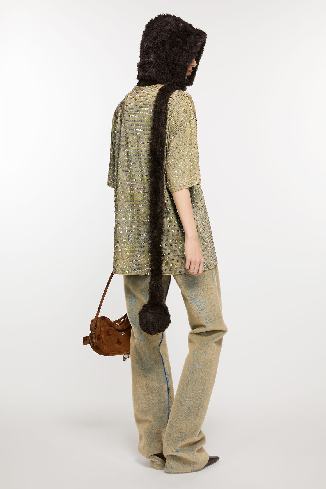 Rhinestone t-shirt, Mid Blue, 2000x