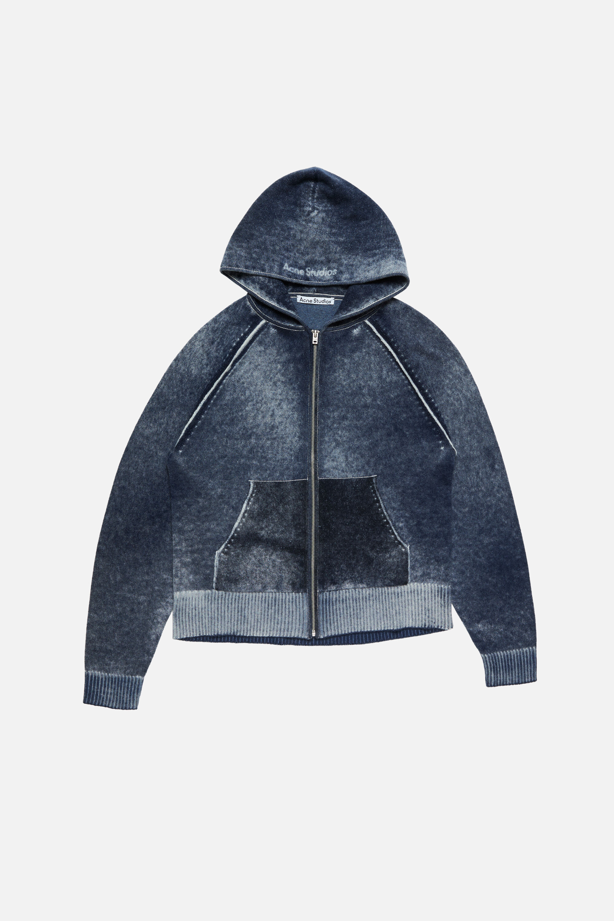 nyooon_ページ Acne Studios - フード付きジッパースウェット - ダークバーガンディ