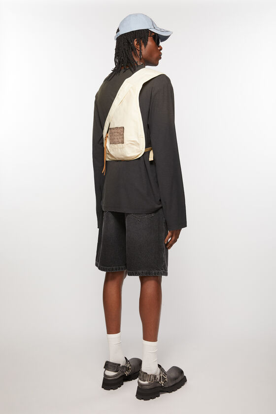 Sling backpack, Cream beige/beige, 2000x