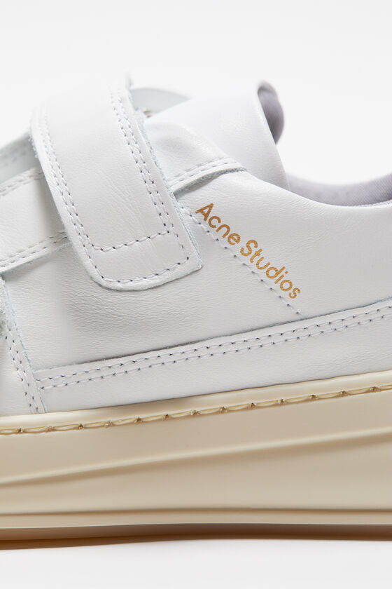 Acne Studios - ベルクロストラップスニーカー - ホワイト
