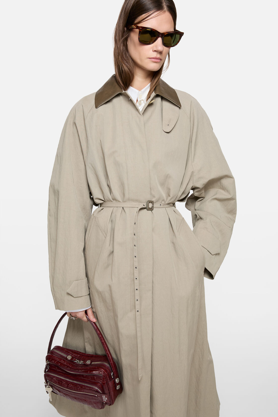 Trenchcoat, Khaki grey, 2000x