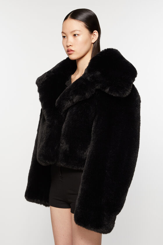 Acne Studios - Fluffy jacket - Black 