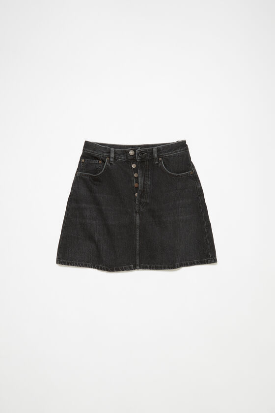 Get Free Black Denim Mini Skirt – Palmer and Co.