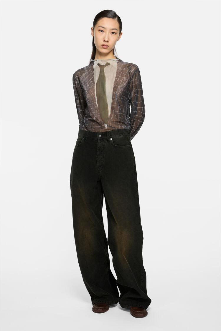 FN-UX-TROU000043, Black