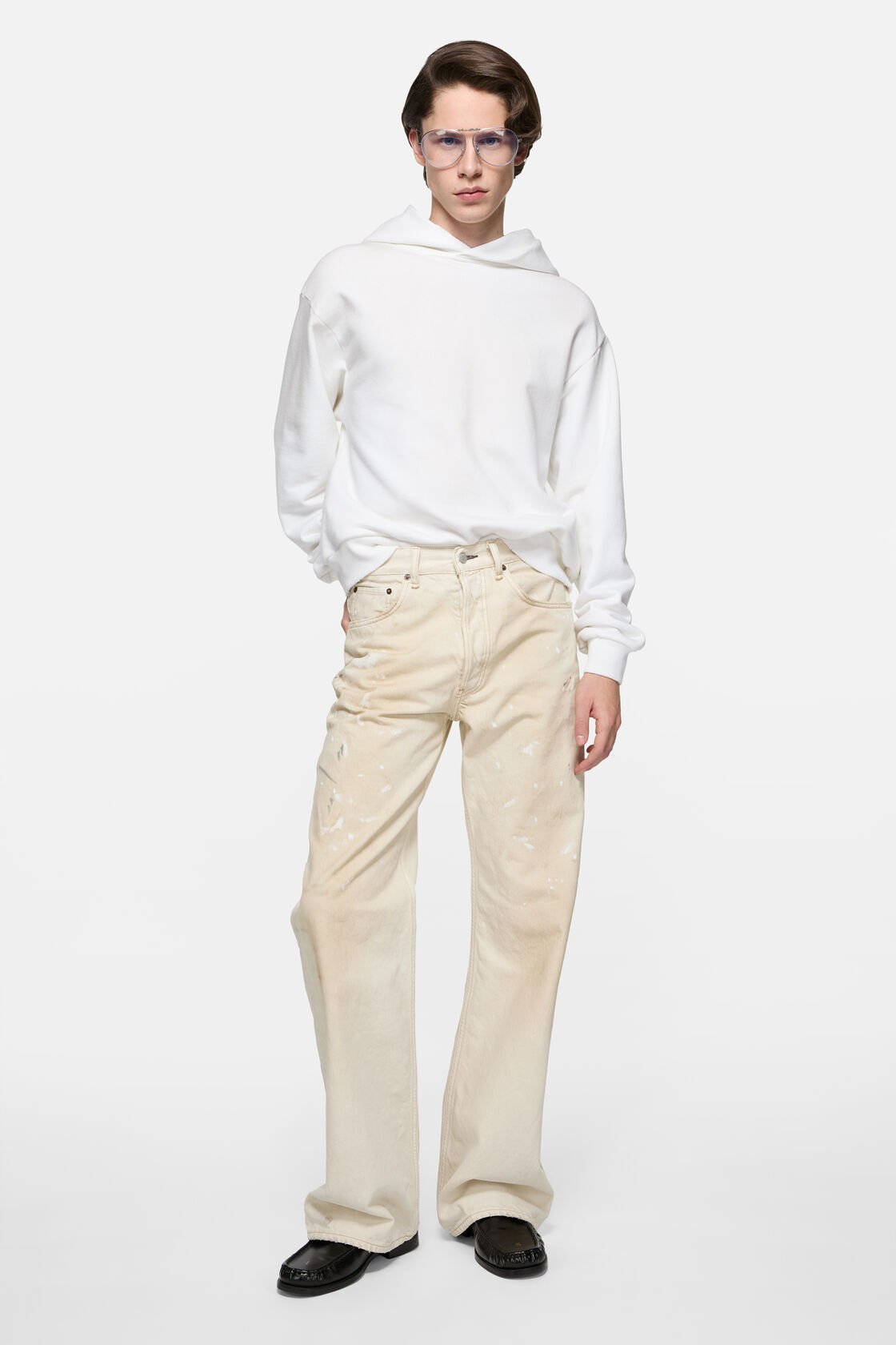 Regular fit jeans - 2021, White, 2000x