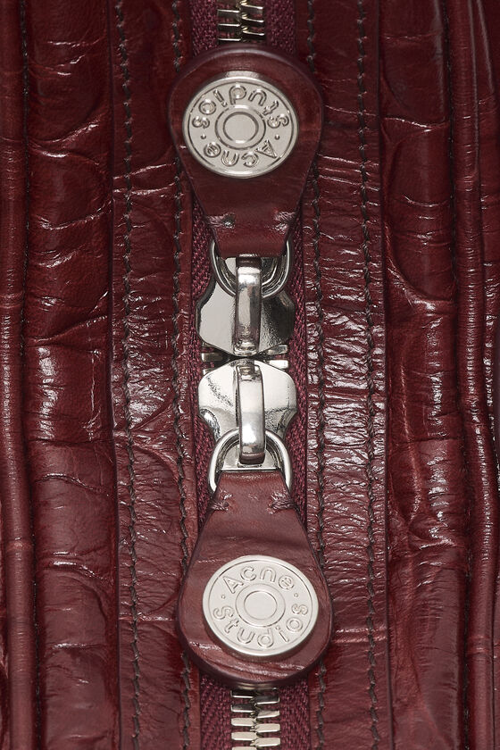Acne Studios - Camero Camera shoulder bag - Burgundy